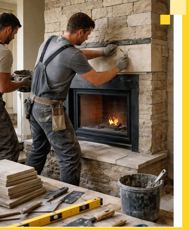 Проектирование и установка открытых каминов в Новокуйбышевске