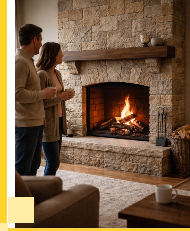 Каменные камины на заказ в Новокуйбышевске от 184356 р. | ЭриданНвб