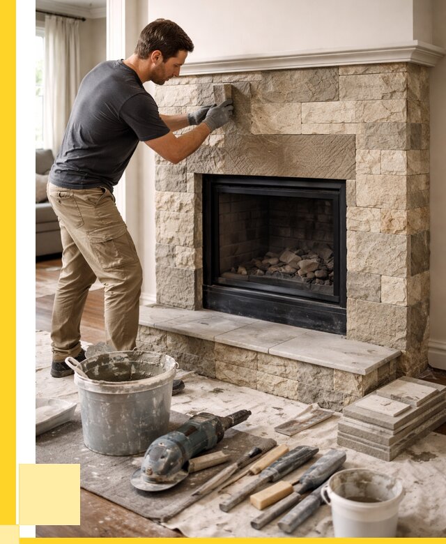 Ремонт каминов и печей в Новокуйбышевске от 15363 р. | ЭриданНвб