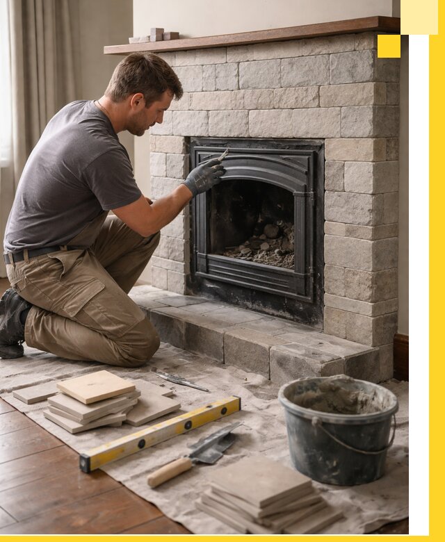 Профессиональный ремонт каминов в Новокуйбышевске восстановление и сервис