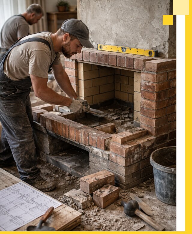 Изготовление и установка каминопечей под ключ в Новокуйбышевске