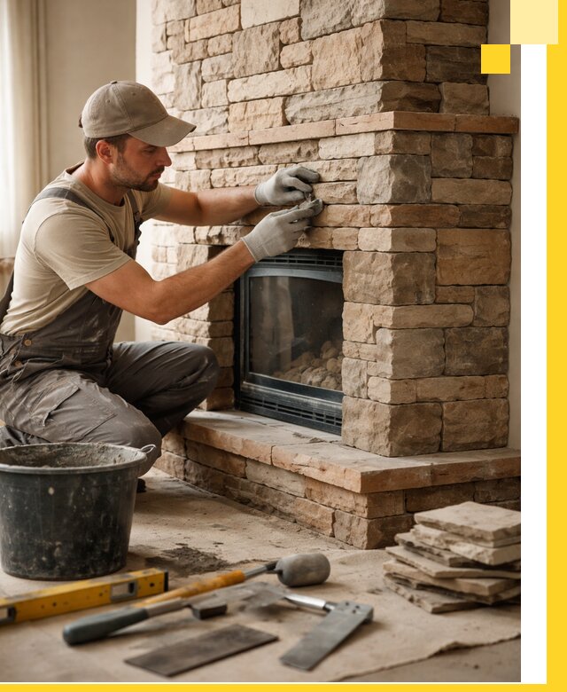 Проектирование и установка печей-каминов под ключ в Новокуйбышевске