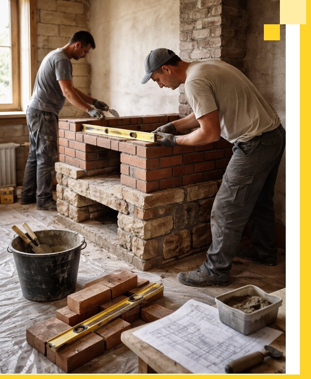 Изготовление и установка печей под ключ в Новокуйбышевске с гарантией