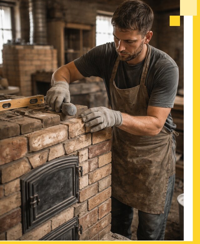 Изготовление печей на заказ в Новокуйбышевске с проектом и монтажом