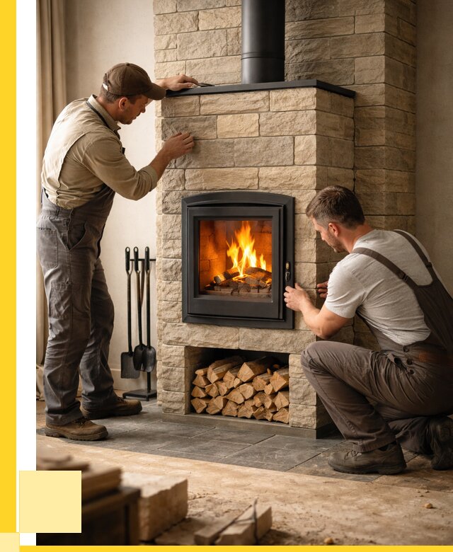 Дровяные кирпичные печи в Новокуйбышевске от 46089 р. | ЭриданНвб