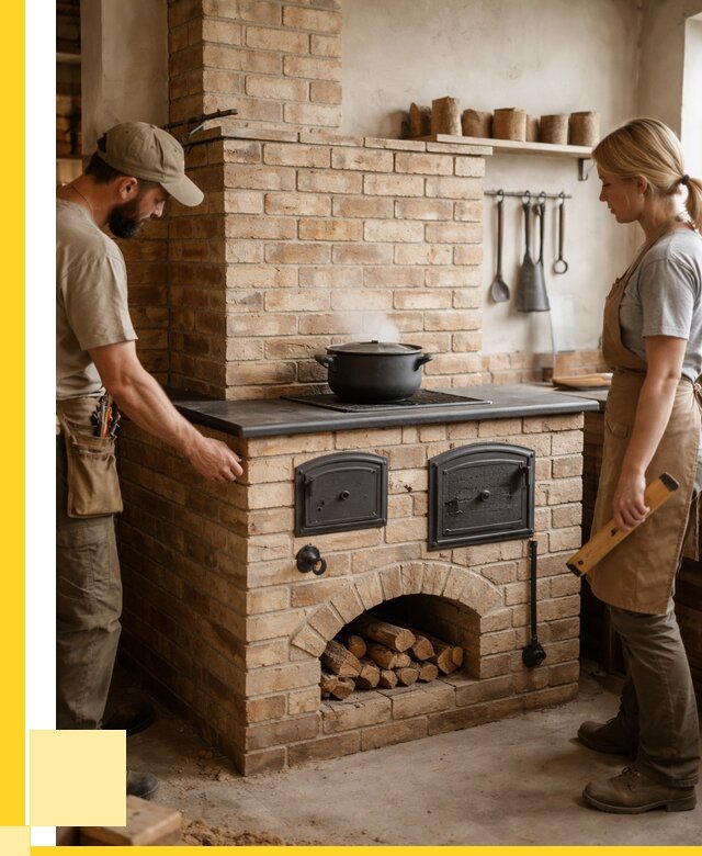 Варочно отопительные печи в Новокуйбышевске от 92178 р. | ЭриданНвб