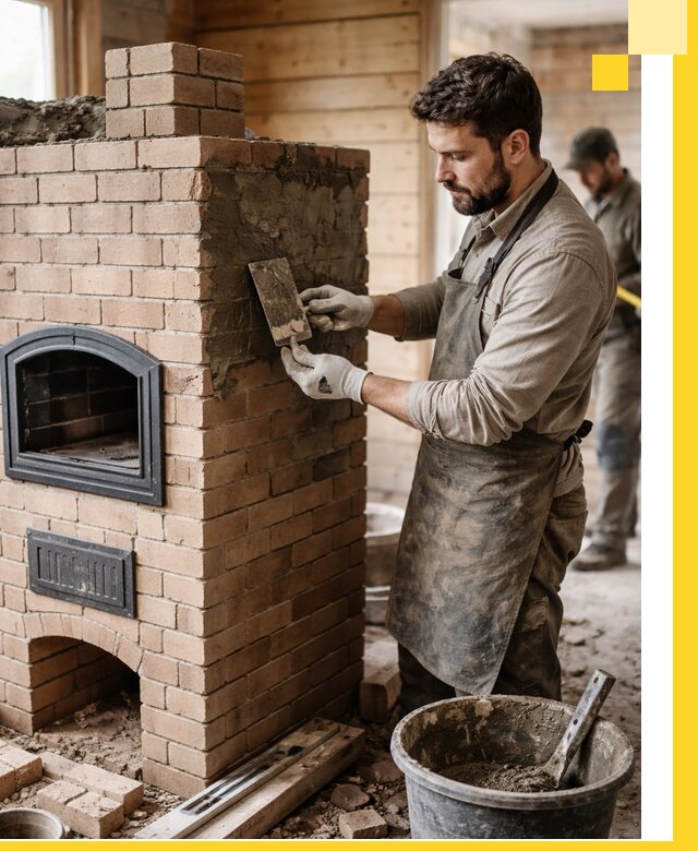 Изготовление и установка печей-шведок под ключ в Новокуйбышевске