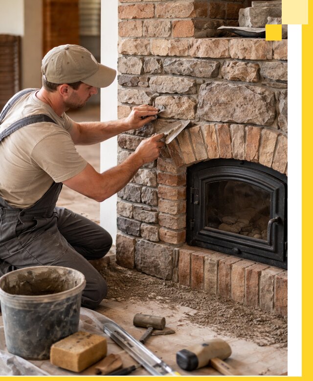 Печи для дома под ключ в Новокуйбышевске, установка и доставка