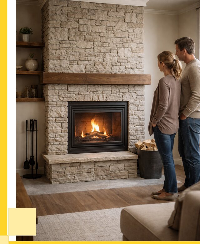 Печи камины под ключ в Новокуйбышевске от 204840 р., ЭриданНвб монтаж