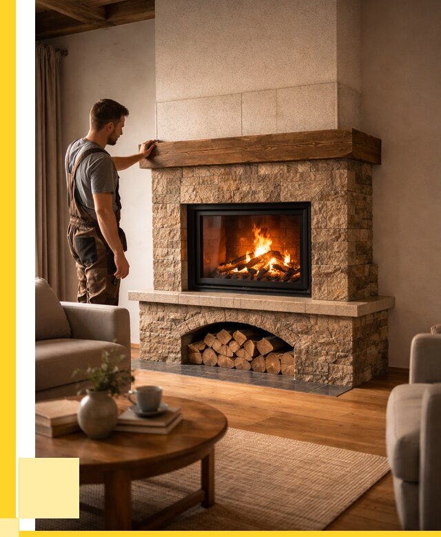 Печи камины для дома под ключ в Новокуйбышевске от 56331 р. | ЭриданНвб