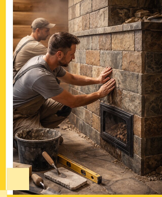 Облицовка банных печей в Новокуйбышевске под ключ от 12290 р. | ЭриданНвб