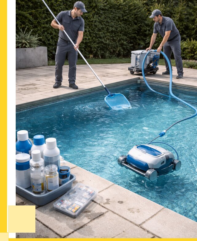 Чистка бассейнов в Новокуйбышевске роботами, от 4609 р. | ЭриданНвб