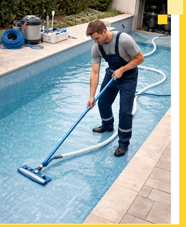 Профессиональная чистка бассейнов и фильтров в Новокуйбышевске под ключ