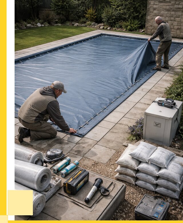 Консервация бассейнов в Новокуйбышевске под ключ от 6657 р. | ЭриданНвб