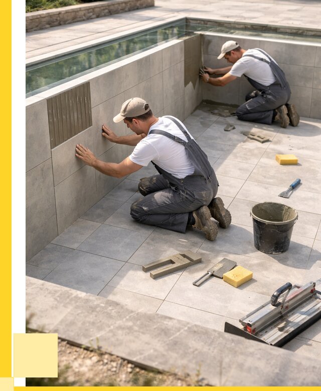 Облицовка бассейнов в Новокуйбышевске от 4609 р. под ключ | ЭриданНвб