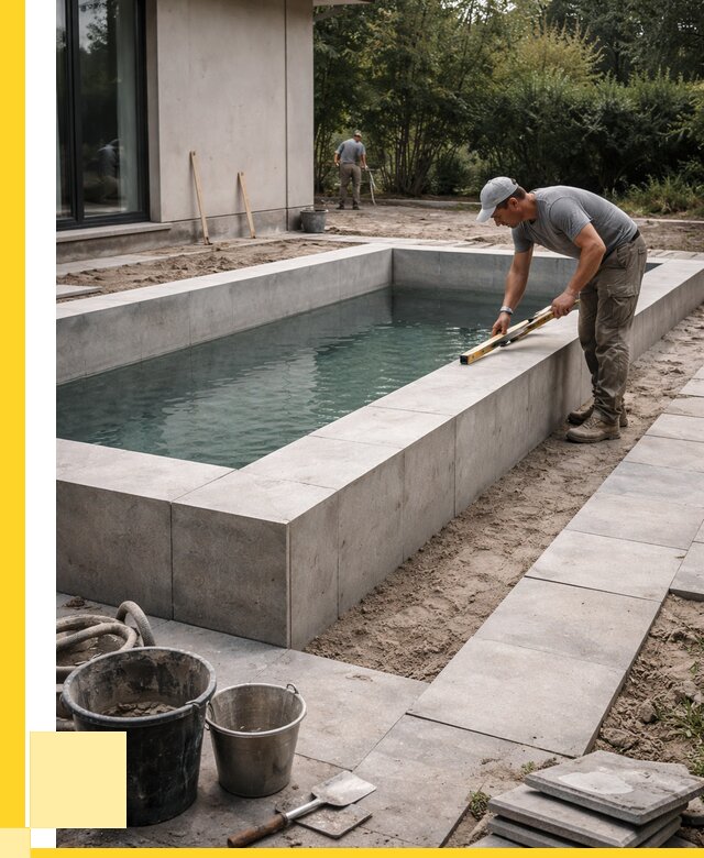 Строительство бетонного бассейна в Новокуйбышевске от 1229040 р. | ЭриданНвб