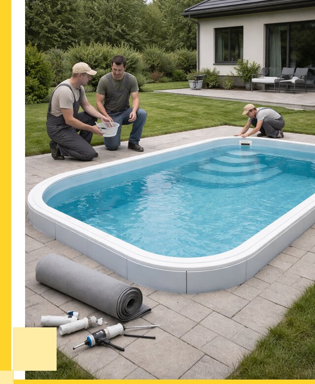 Пластиковый бассейн купить в Новокуйбышевске от 256050 р., ЭриданНвб