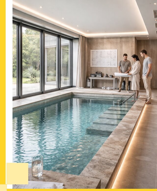 Закрытые бассейны под ключ в Новокуйбышевске от 2560500 р. | ЭриданНвб