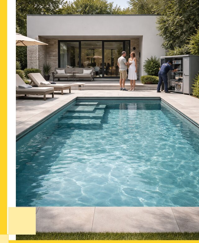 Бассейн в доме в Новокуйбышевске под ключ от 1229040 р. | ЭриданНвб