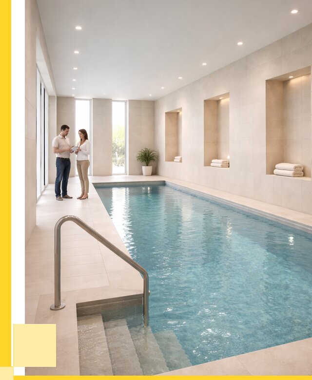 Бассейны в помещении под ключ в Новокуйбышевске от 1536300 р. | ЭриданНвб