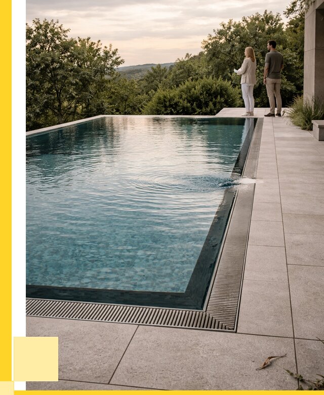 Проект переливные бассейны в Новокуйбышевске от 2560500 р. | ЭриданНвб