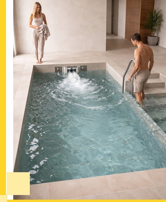 Бассейн с противотоком в Новокуйбышевске от 256050 р. | ЭриданНвб