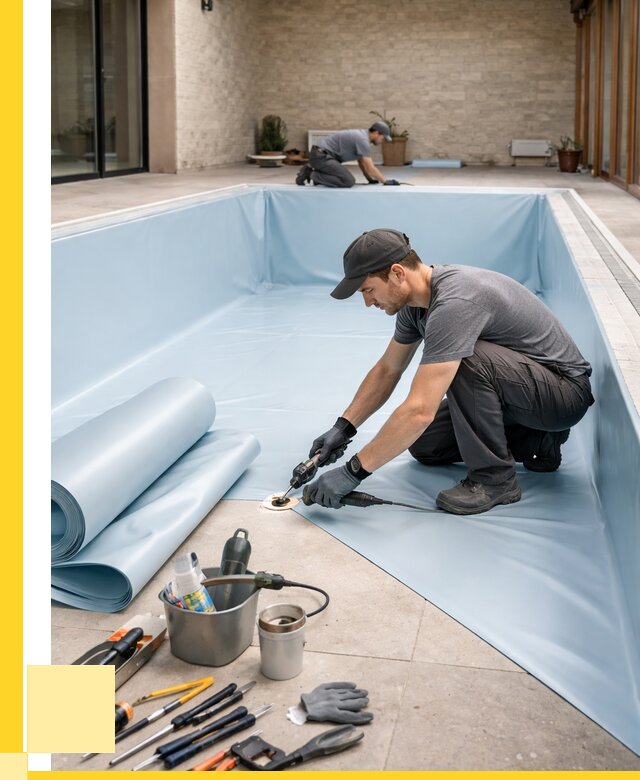 Пленка ПВХ для бассейнов в Новокуйбышевске от 2561 р. | ЭриданНвб