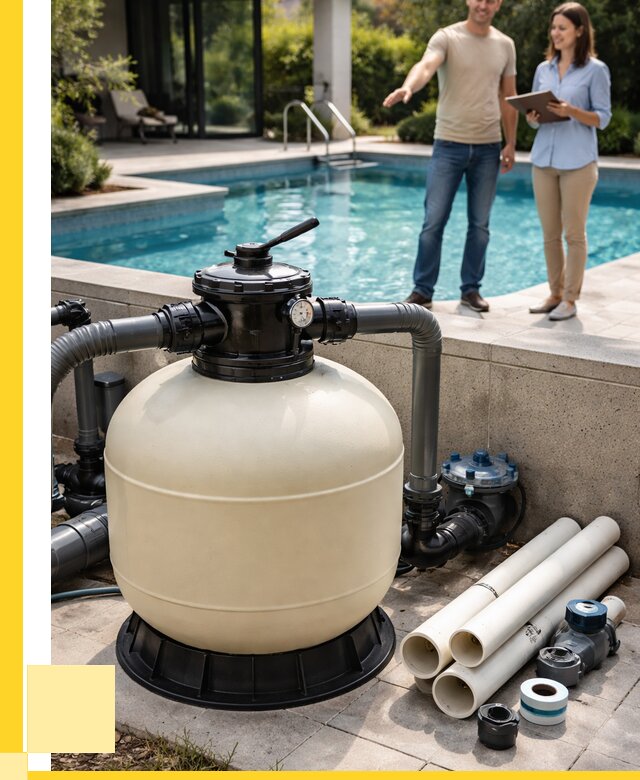 Песочные фильтры для бассейнов в Новокуйбышевске от 18436 р., ЭриданНвб