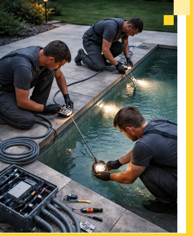 Профессиональное освещение бассейнов в Новокуйбышевске: дизайн и монтаж