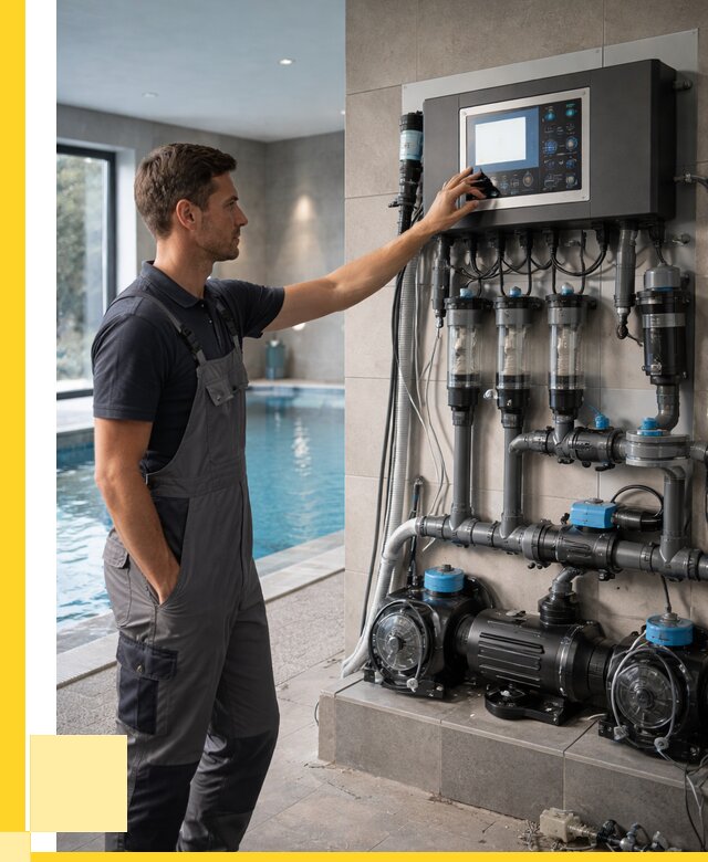Автоматика для бассейнов под ключ в Новокуйбышевске от 71694 р. | ЭриданНвб