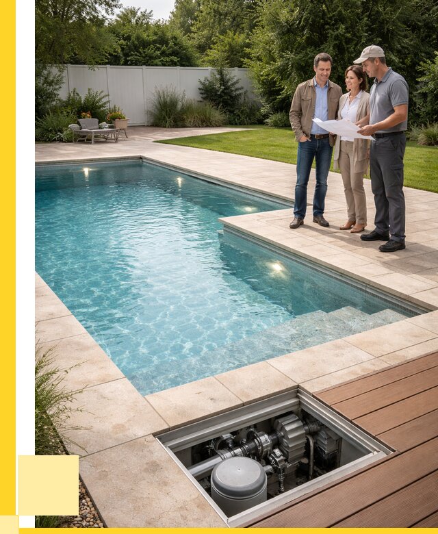 Плавательные бассейны под ключ в Новокуйбышевске от 819360 р., ЭриданНвб