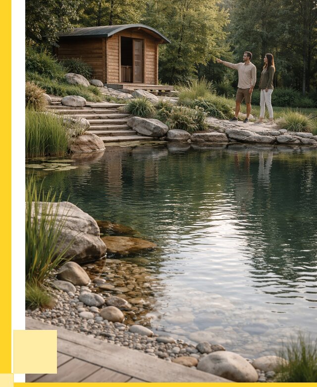 Природные бассейны под ключ в Новокуйбышевске от 460890 р. | ЭриданНвб