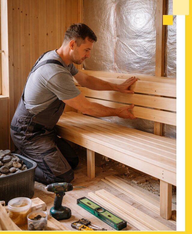 Проектирование, изготовление и монтаж финских саун в Новокуйбышевске