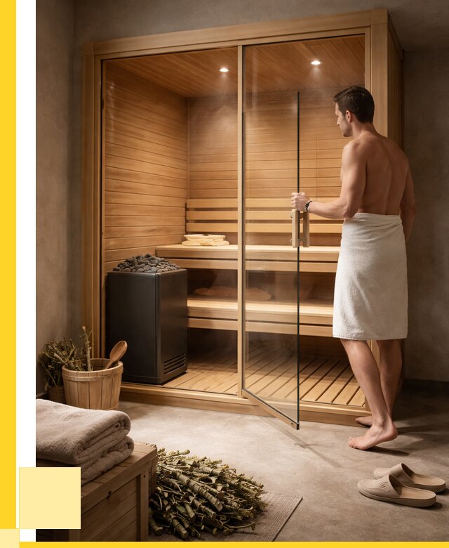 Купить мини сауны для дома в Новокуйбышевске от 71694 р. ЭриданНвб