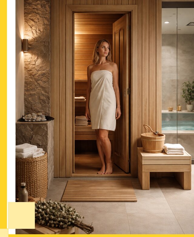 Купить готовую сауну для дома в Новокуйбышевске от 204840 р. | ЭриданНвб