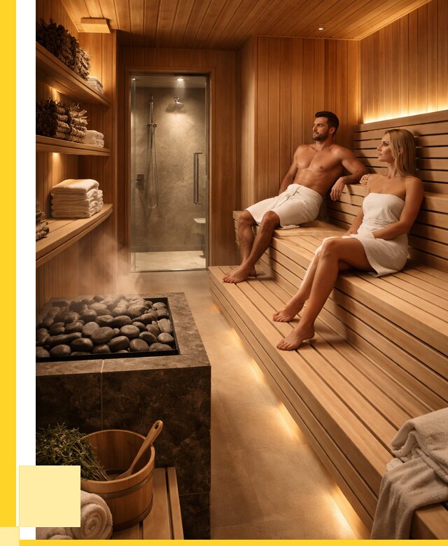 Интерьеры саун под ключ в Новокуйбышевске от 184356 р. | ЭриданНвб