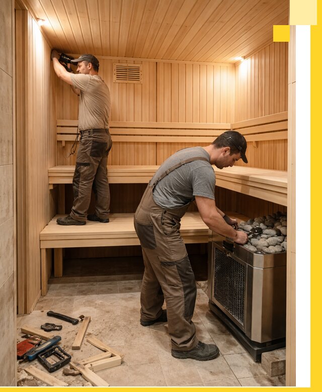 Купить сауну под ключ в Новокуйбышевске с монтажом и гарантией