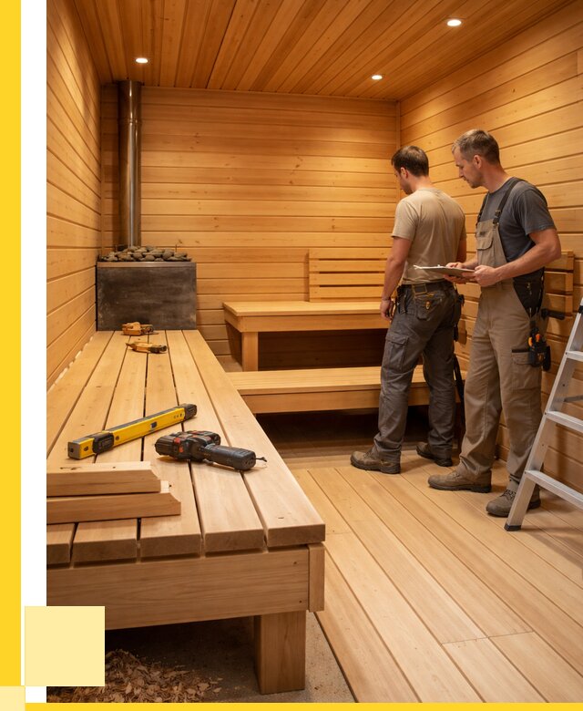 Отделка бань и саун в Новокуйбышевске по цене от 4609 р. | ЭриданНвб