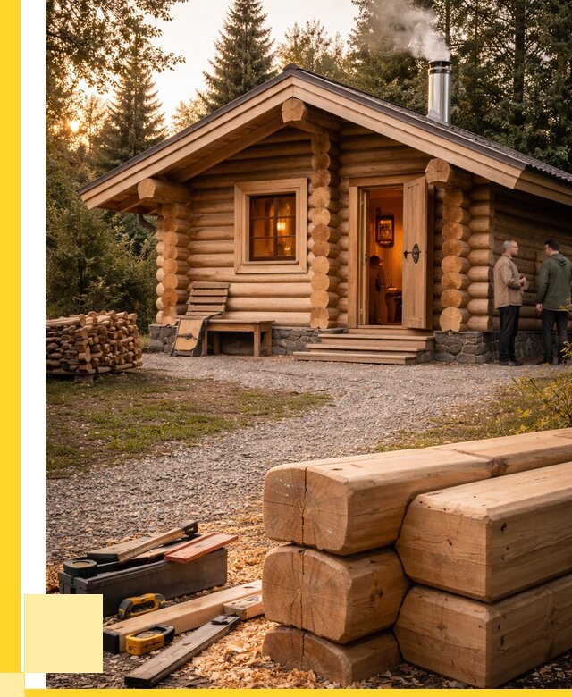 Строительство бань и комплексов в Новокуйбышевске от 460890 р.| ЭриданНвб