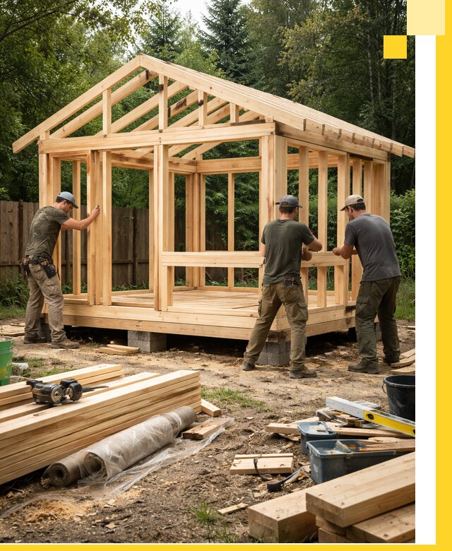 Профессиональное строительство бань под ключ в Новокуйбышевске