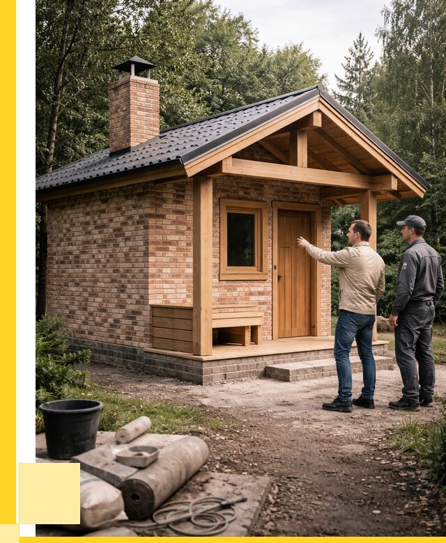 Кирпичные бани и печи в Новокуйбышевске от 358470 р. | ЭриданНвб