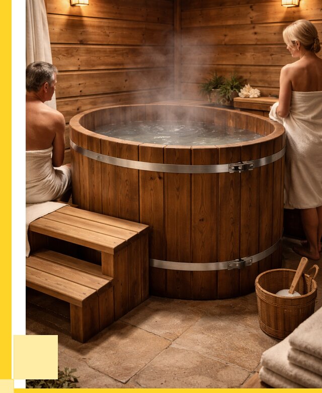 Бани с купелью под ключ в Новокуйбышевске от 460890 р. | ЭриданНвб