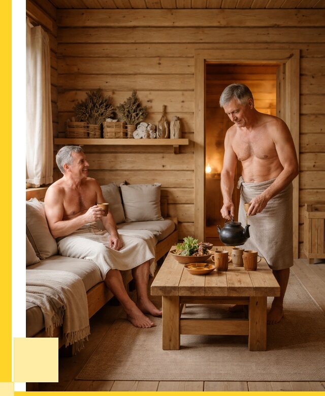 Бани с комнатой отдыха под ключ в Новокуйбышевске от 460890 р. | ЭриданНвб