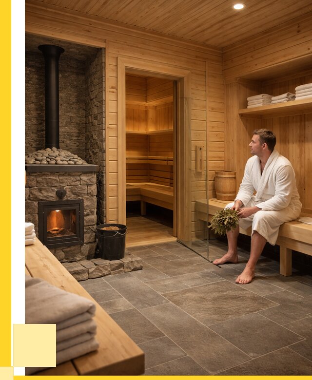 Банные комплексы под ключ в Новокуйбышевске от 1536300 р. | ЭриданНвб