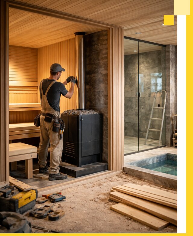 Полное строительство банных комплексов под ключ в Новокуйбышевске