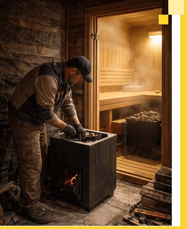 Строительство бани с сауной под ключ в Новокуйбышевске от проекта до сдачи