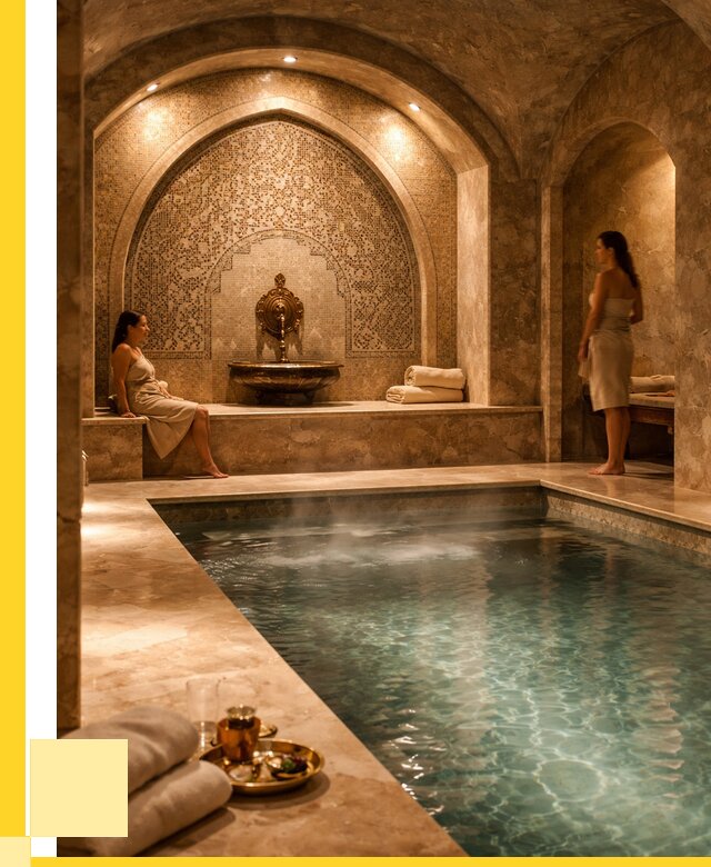 Хамам с бассейном под ключ в Новокуйбышевске от 870570 р. | ЭриданНвб