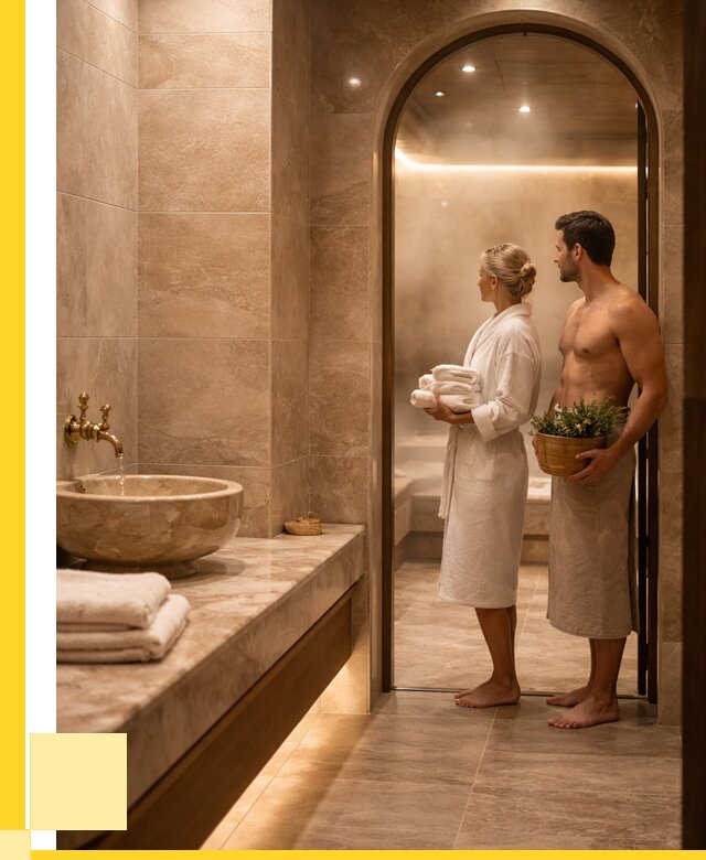 Проект и монтаж сауны и хамама в Новокуйбышевске от 358470 р., ЭриданНвб