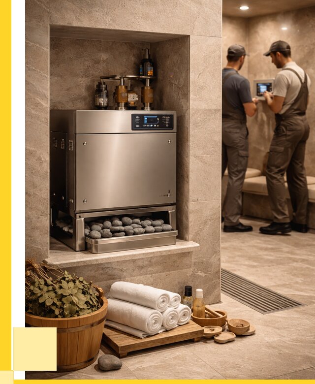 Парогенераторы для хамама в Новокуйбышевске от 76815 р. | ЭриданНвб