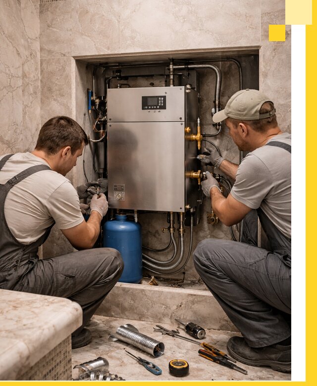 Продажа и установка парогенераторов для хамама в Новокуйбышевске